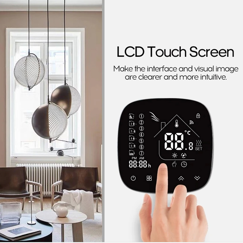 Терморегулятор Ecoset BHT 001 (AC604H) з датчиком температури підлоги 3м